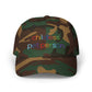 Childless Pet Person Rainbow Embroidered Classic Cap (10 Hat Colors)