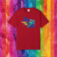 Bespattered Facade Rainbow Ally Gator Colorful LGBTQ+ Pride Premium Unisex Comfort Colors Garment Dyed 100% Cotton T-Shirt