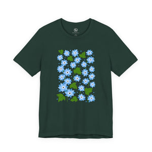 Delphinium Bella Canvas Unisex Jersey Short Sleeve Tee