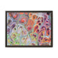 Bespattered Facade Dragon Scales Framed Canvas Art Print | 3 Frame Colors | Multiple Sizes