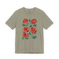 Red Roses Bella Canvas Unisex Jersey Short Sleeve Tee