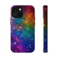 Bespattered Facade Rainbow Universe Impact-Resistant Case