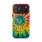 Bespattered Facade Rainbow Tie Dye Tough Case