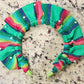 2x Diademas Mexicana Artesanales Tela Cambaya 2x Mexican Sarape Headbands Cambaya Cloth