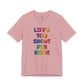 “Life's too Short for Beige” Bella Canvas Unisex Jersey Short Sleeve Tee T-Shirt