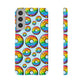 Bespattered Facade Rainbow Sprinkle Donut Slim Case