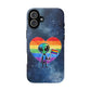 Bespattered Facade Rainbow Extraterrestrial Pride Tough Case