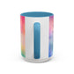 Bespattered Facade Treat Yourself Pastel Rainbow Mug | Three Colors | 11oz or 15oz