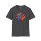Bespattered Facade Taste the Rainbow Unisex Softstyle T-Shirt