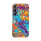 Bespattered Facade Space Worm Snap Case