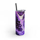 Bespattered Facade Purple Haze Maars Maker Skinny Matte Tumbler 20oz