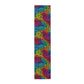 Bespattered Facade Rainbow Animal Print Table Runner (2 sizes)