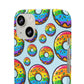 Bespattered Facade Rainbow Sprinkle Donut Snap Case