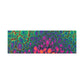 Bespattered Facade Neon Butterfly Stretched Matte Canvas Art Prints | Multiple Sizes