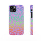 Bespattered Facade Rainbow Leopard Snap Case