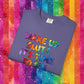 Bespattered Facade Rainbow Wake Up Colorful LGBTQ+ Pride Premium Unisex Comfort Colors Garment Dyed 100% Cotton T-Shirt