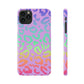 Bespattered Facade Rainbow Leopard Slim Case