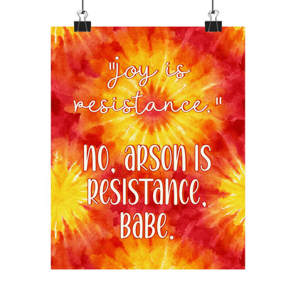 Bespattered Facade "Resistance" Giclée Archival Matte Paper Prints