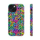 Bespattered Facade Candy Coated Neon Leopard Tough Case