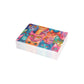 Bespattered Facade Rainbow Cat Party Greeting Cards | Sets of 1, 10, 30, or 50