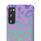 Bespattered Facade Rainbow Leopard Snap Case