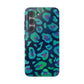 Bespattered Facade Emerald Leopard Impact-Resistant Case