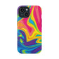 Bespattered Facade Vibrant Flow Impact-Resistant Case