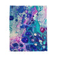 Bespattered Facade Galaxy Velveteen Plush Blanket | 3 Sizes