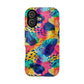Bespattered Facade Colorful Abstract Pattern Impact-Resistant Case