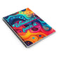 Bespattered Facade Rainbow "Whatever" Spiral Notebook - Lined Pages