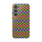 Bespattered Facade Rainbow Chevron Tiles Impact-Resistant Case