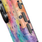 Bespattered Facade Rainbow Watercolor Dots MagSafe Tough Case