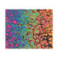 Bespattered Facade Neon Goodness Stretched Matte Canvas Art Prints | Multiple Sizes