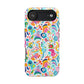 Bespattered Facade Rainbow Doodles Impact-Resistant Case