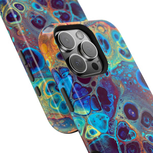 Bespattered Facade Intergalactic Rainbow Impact-Resistant Case