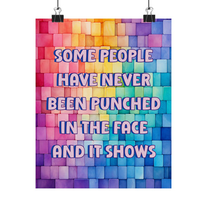 Bespattered Facade "Some People" Giclée Archival Matte Paper Prints
