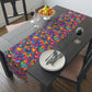 Bespattered Facade Rainbow Hearts Table Runner (2 sizes)