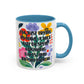 "I'm Just Trying to Have a Nice Day..." Rainbow Flowers Mug | Eight Colors | 11oz or 15oz