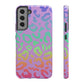 Bespattered Facade Rainbow Leopard Impact-Resistant Case