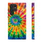 Bespattered Facade Rainbow Tie Dye Tough Case