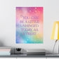 Bespattered Facade Treat Yourself Pastel Rainbow Giclée Archival Matte Paper Prints