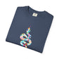 Bespattered Facade Rainbow Doodles Snake Premium Unisex Comfort Colors Garment Dyed 100% Cotton T-Shirt