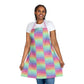 Bespattered Facade Prismatic Tie-Back Canvas Apron