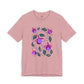 Fuchsia Bella Canvas Unisex Jersey Short Sleeve Tee