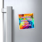 Bespattered Facade "F.I.S.H" Refrigerator Magnet
