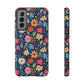 Bespattered Facade Colorful Flowers Impact-Resistant Case