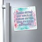 Bespattered Facade "Mind Your Business" Refrigerator Magnet