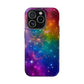 Bespattered Facade Rainbow Universe Impact-Resistant Case