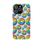 Bespattered Facade Rainbow Sprinkle Donut Tough Case