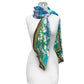 Tiffany Field of Lilies Long Sheer Scarf – Lightweight, Elegant, Silky-Soft